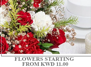 Flowers Starting From KWD 11.00