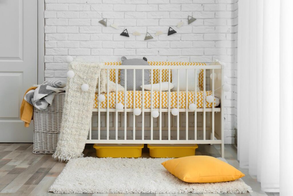 Wooden Crib For New Born Baby