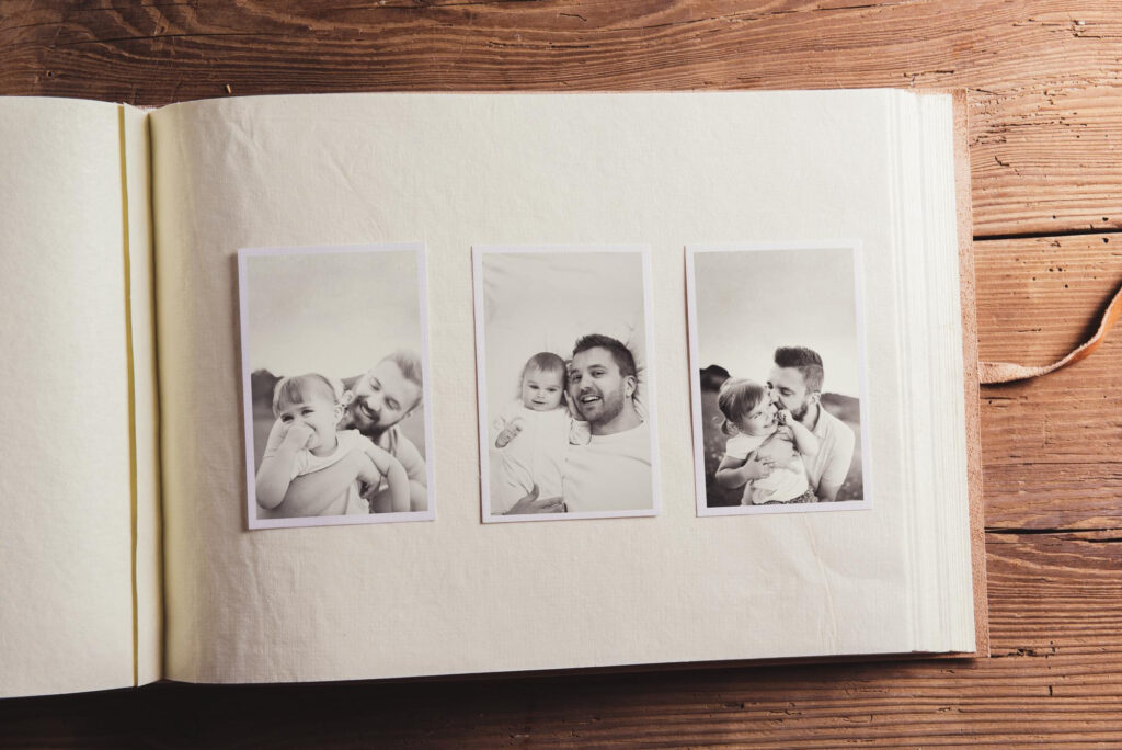 A Photo Album is the best Father's Day DIY Gift