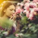 A Women in a Garden of Roses